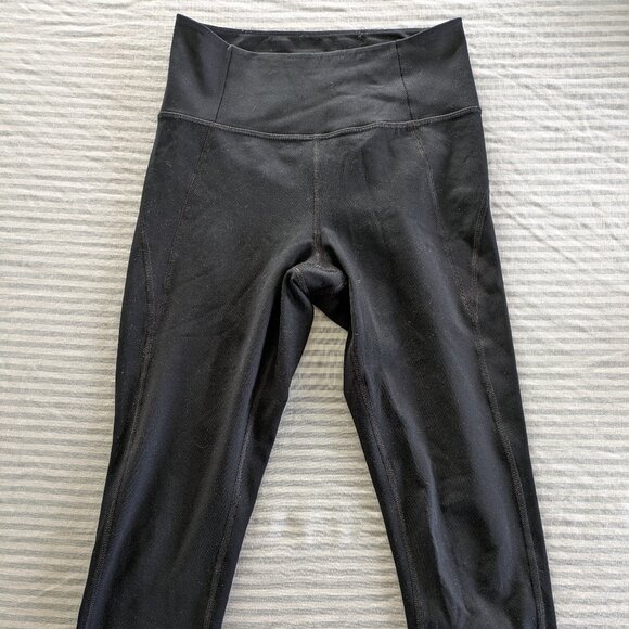 Girlfriend Collective Black Midrise Compressive Leggings S - Picture 1 of 3